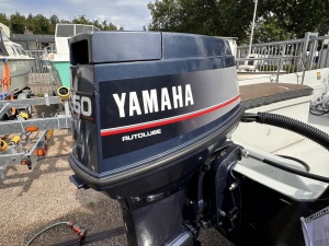 Yamaha 60 pk buitenboordmotor Artnr 2833 gebruikte motor in min of meer nieuw staat 60 FETOL
