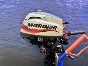 Mariner Mercury 3.5 pk artnr 7219 zo goed als nieuwe gebruikte lang staart