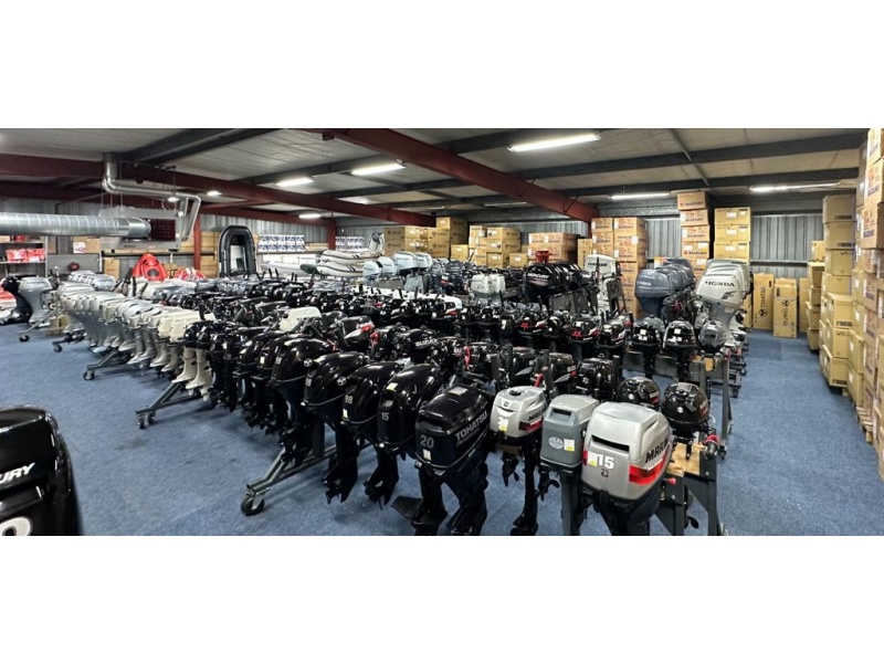 Yamaha 4 pk buitenboordmotor artnr. 6419 als nieuw!