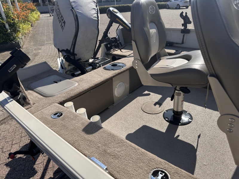 Sylvan 1600 Visboot Veel opties Honda 75 buitenboordmotor