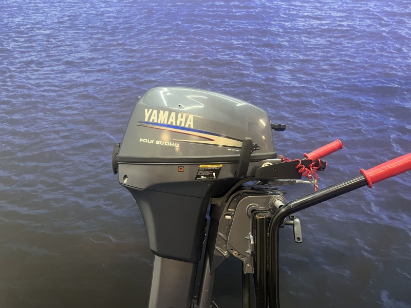 Yamaha 8 pk buitenboordmotor Artnr. 3498 Langstaart handstart